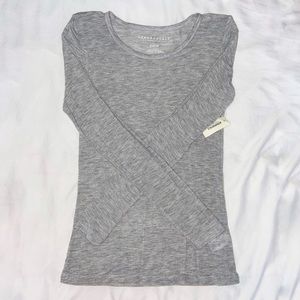 Grey Aéropostale Long Sleeve Short
